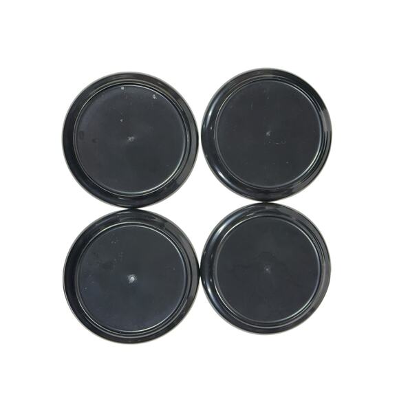 VTG OTAGIRI Japan Lacquerware Mallard Ducks Coaster Set Gibson Greeting Cards - Picture 2 of 7